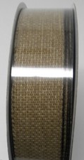 1.5" x 50 yards Burlap Brown Edge Wire Edge Wired Ribbon Kirkland