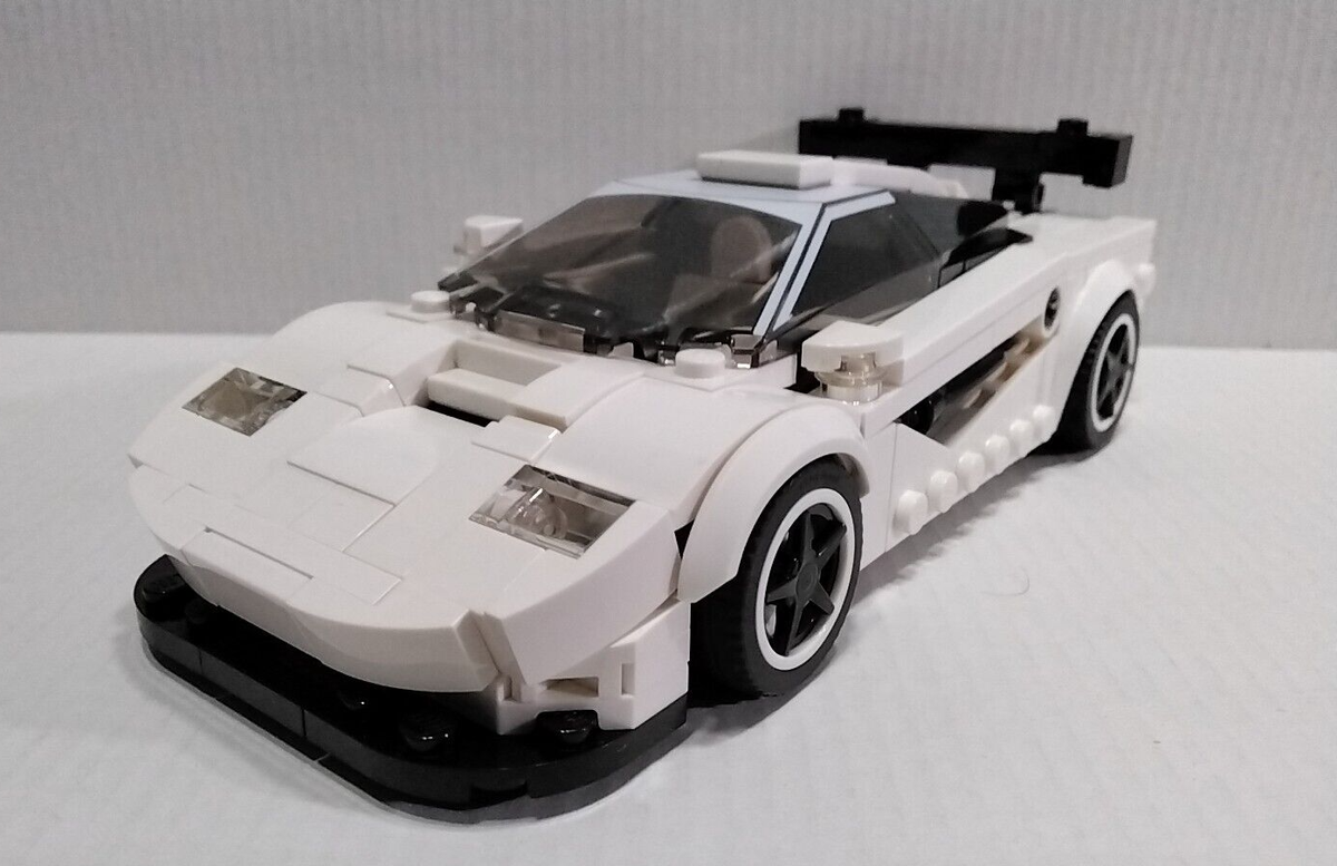 Custom White/Black McLaren F1 LM - This is a modified LEGO LEGO