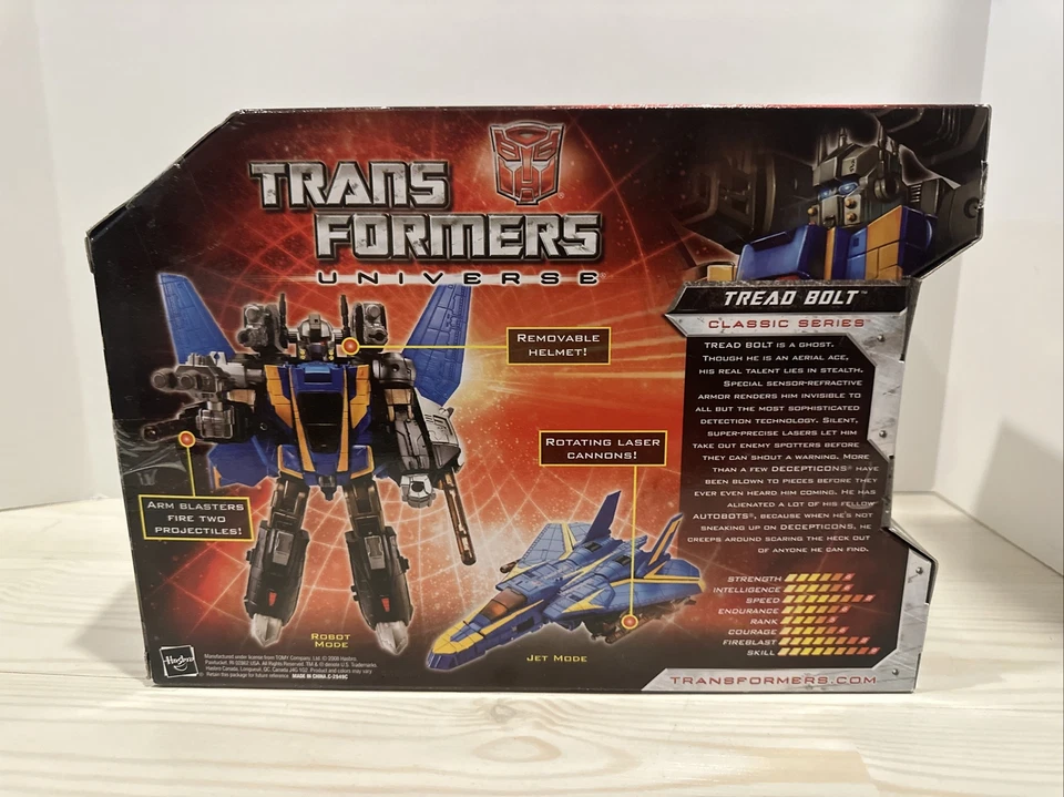Transformers Universe Autobot Tread Bolt 2008 Hasbro MISB New Voyager Class - Image 4 of 4
