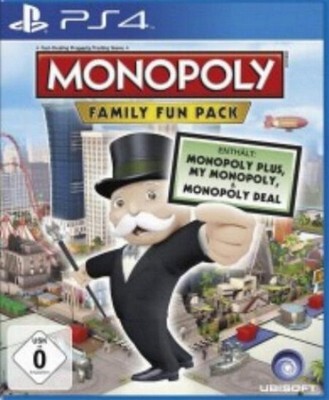 PlayStation 4 Monopoly Family Fun Pack Deutsch OVP Top Zustand