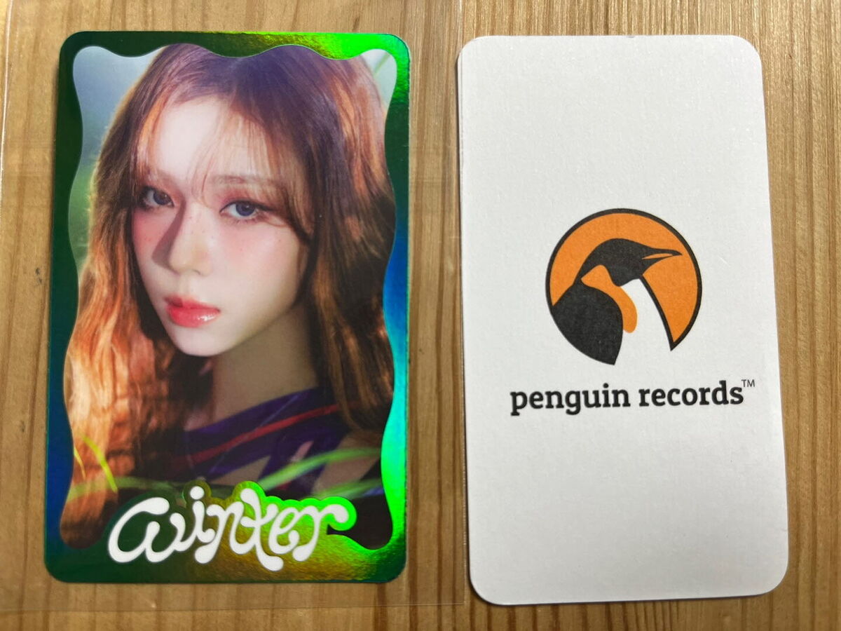 aespa - Better Things TRADING CARD A B ver. PHOTO CARD aespa - Better Things TRADING CARD A B ver. PHOTO CARD