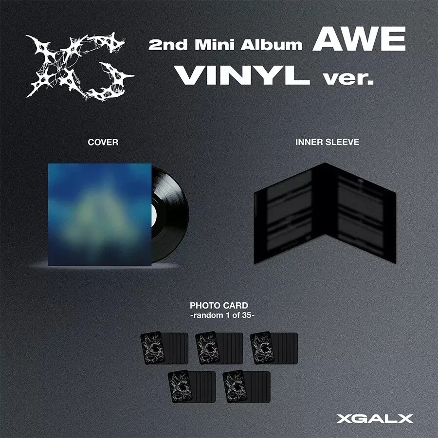 XG [AWE] 2nd Mini Album VINYL Ver/Vinyl+Cover(New Logo)+