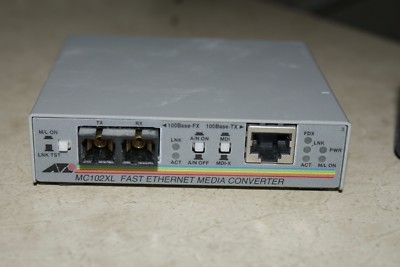 Allied Telesyn AT-MC102XL Fast Ethernet Media Converter *Tested ...