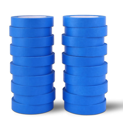 Blue Painters Tape 1 Inch Bulk - Paint Tape 20 Rolls X 1 Inch X 55 Yards - Paint