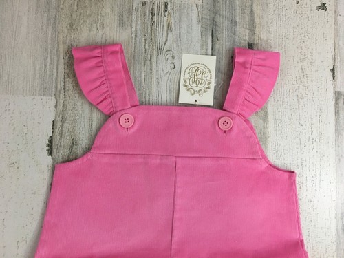 Beaufort Bonnet Company Julia Jumper Hot Pink Corduroy Girls Sz 6 NWT - Picture 2 of 10