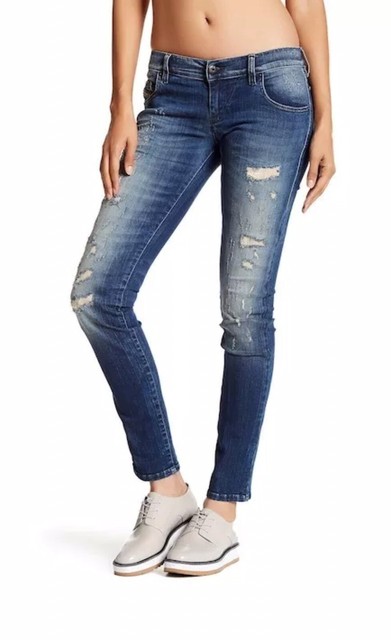 diesel jeans grupee super slim skinny low waist
