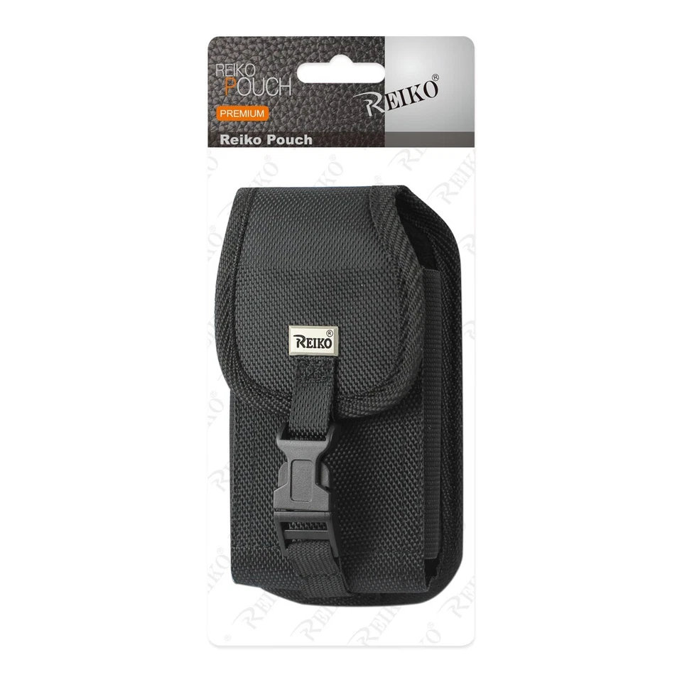 PH01B REIKO EXTRA LARGE POUCH BELT LOOP HOLSTER CELL PHONE CASE UNIVERSAL NEW - Image 3 of 4