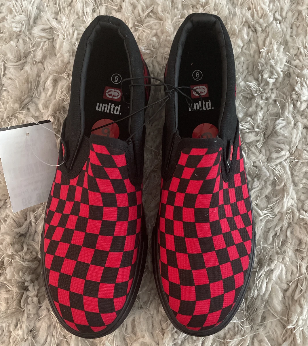 Boys canvas shop slip ons