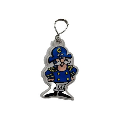 Quaker Cap'n Crunch Keychain Key Ring Chain Hangtag