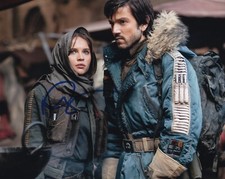 Felicity Jones signed autograph 20x25cm Star Wars in person autograph ACOA
