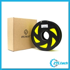 Yellow PLA 3D printer filament 1.75 mm 1 kg 2.2 lbs