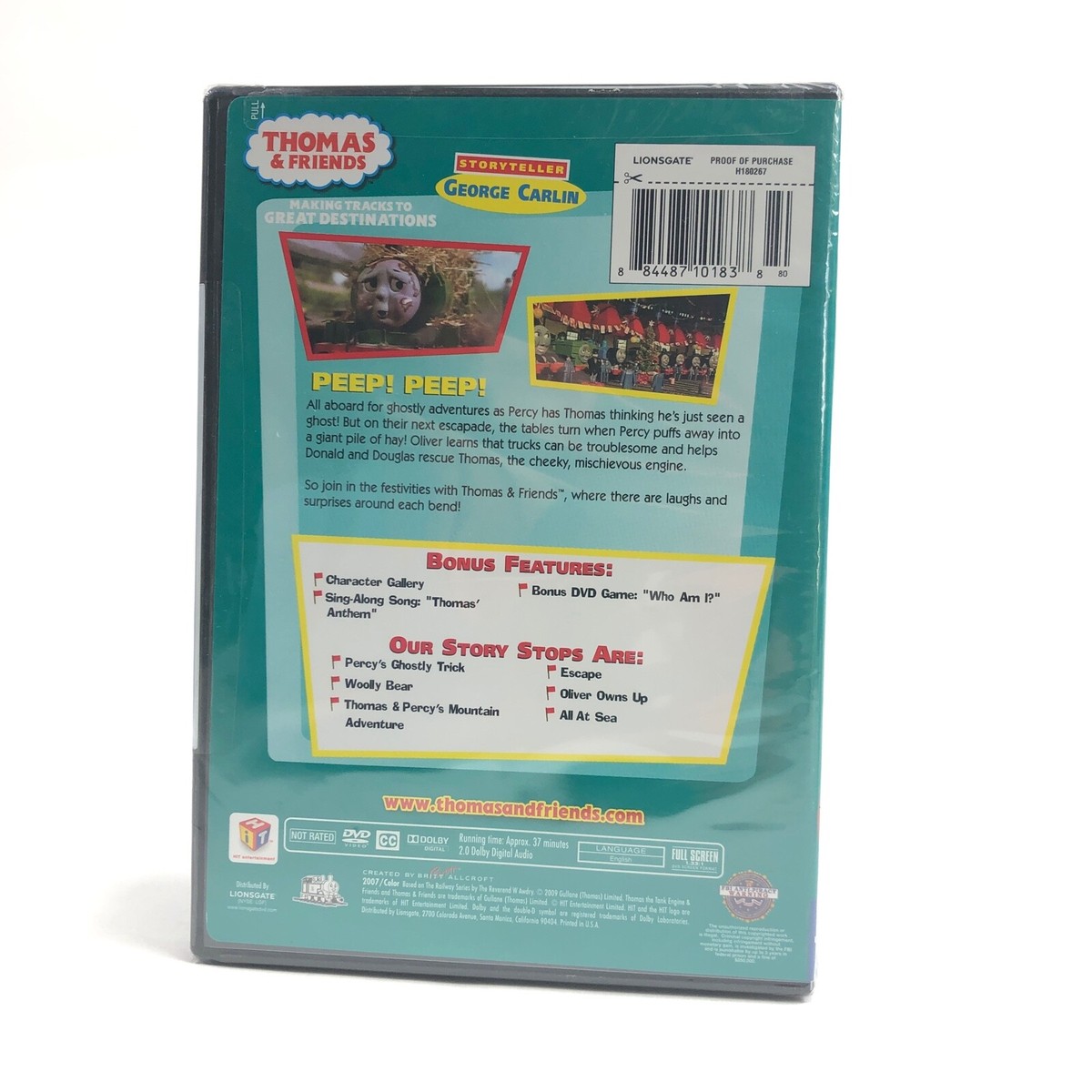 TRICK　DVD Percy's Ghostly Trick Dvd Cover (2008) by TTTEAdventures on
