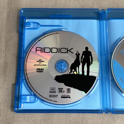 Riddick 3 (Blu-Ray DVD Director Cut 2013 + Slipcover) Sci-Fi