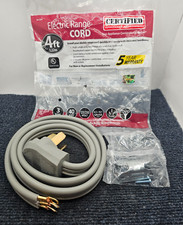 Certified Appliance 90-1060: 4FT 3-Wire Eyelet 40-Amp Range Cord