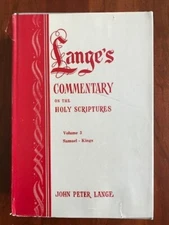 Lange's Commentary on Holy Scriptures, Critical, Doctrinal: Vol. 3, Samuel-Kings