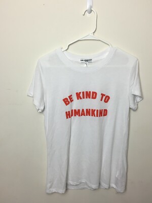Sub_Urban RIOT Be Kind To HumanKind Loose Fit Graphic Tee Small