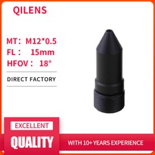 QILENS HD 2 megapixel FL15mm CCTV lens M12 0.5 for security surveillance cameras