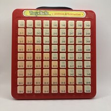 Vintage Touch 'N Tell Me Math Addition  Subtraction Press and See Galoob 1981