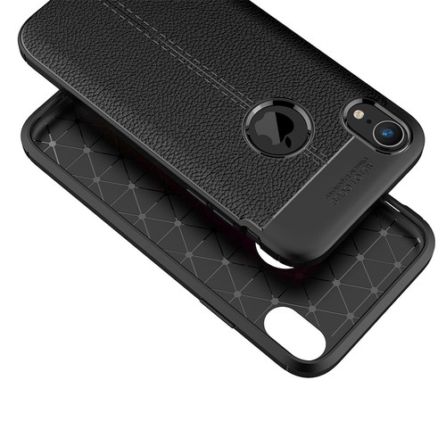 For iPhone Xs MAX Xs Xr X Case Shockproof Slim Cover with Rear Texture Design - Picture 11 of 25