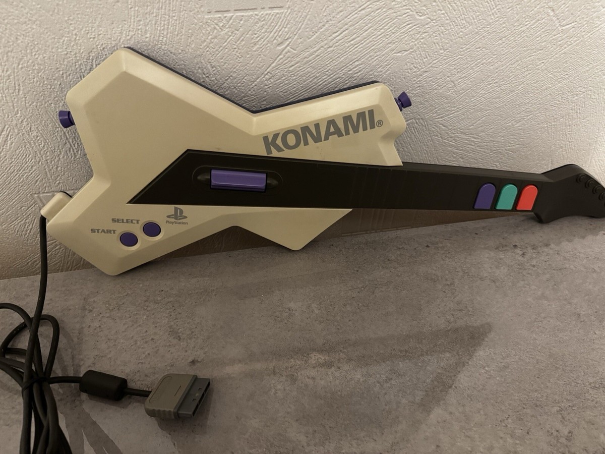 Konami Guitar Freak Controller RU018 Japan Ver. Playstation