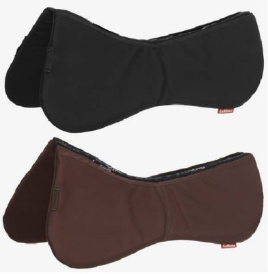 LeMieux ProSorb Plain 2 Taschen Half Pad Memory Foam Widerrist Korrektur Riser NEU