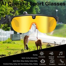 AI smart glasses with Calling and camera and Image and video translate