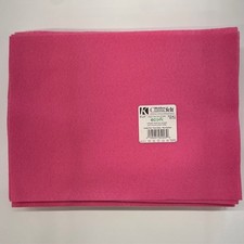 Arcobaleno Classico Feltro Rosa Caramelle 9" x 12" Kunin Eco-Fi Crafting - Confezione da 12