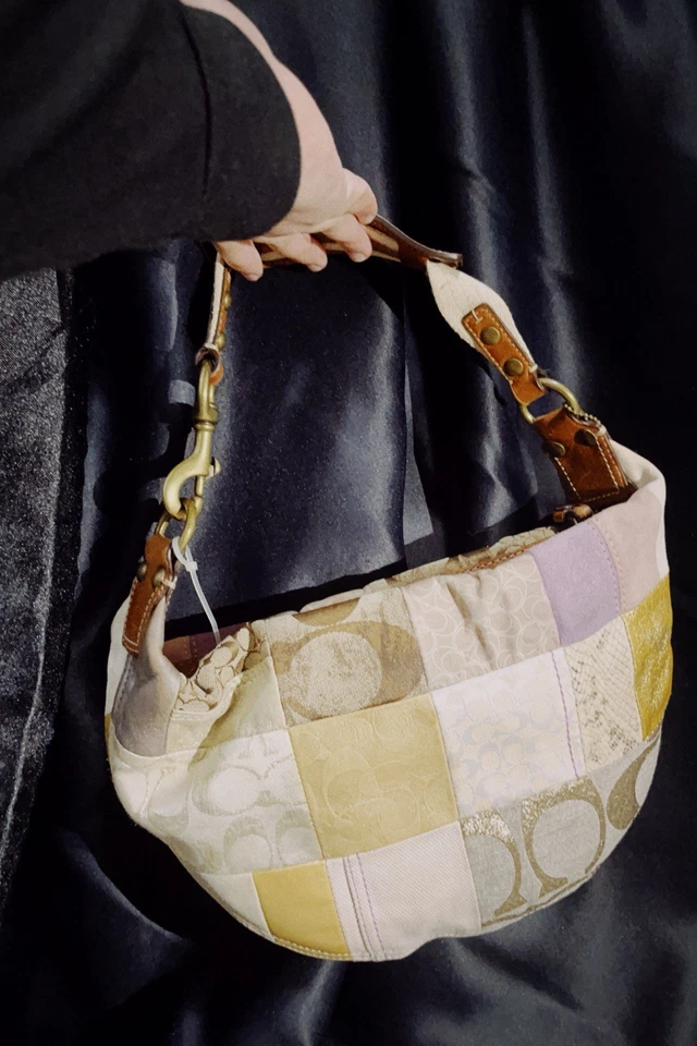 Bolso Hobo Coach Patchwork con Cartera Foto 4 de 4