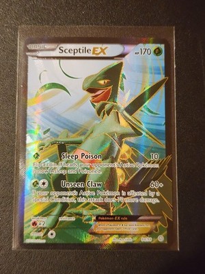 Pokemon TCG Sceptile EX 84/98 XY Ancient Origins Ultra Rare Full Art NM Card  | eBay