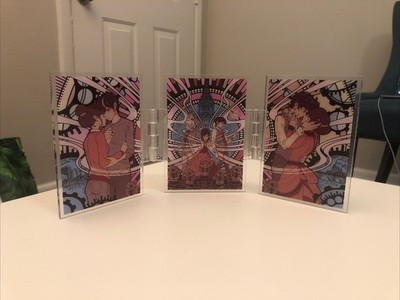 Illumicrate The Infernal Devices Stained Glass Windows Triptych Chain of Gold