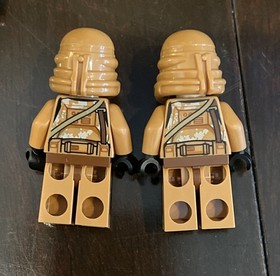 LEGO Star  Wars Clone Geonosis Airborne And Camouflage Trooper Lot Of 4