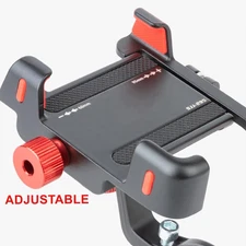 Aluminum Motorcycle 360° Bike Bicycle GPS Cell Phone Holder Handlebar Mount USA