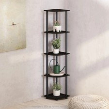 Turn-N-Tube 5 Tier Multipurpose Corner Display Rack Shelving Unit,