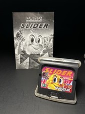 Slider (SEGA Game Gear) Authentic Cart And Manual