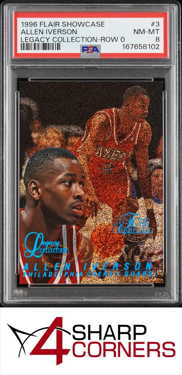 Allen Iverson Basketball Serial Numbered Sports Trading Cards