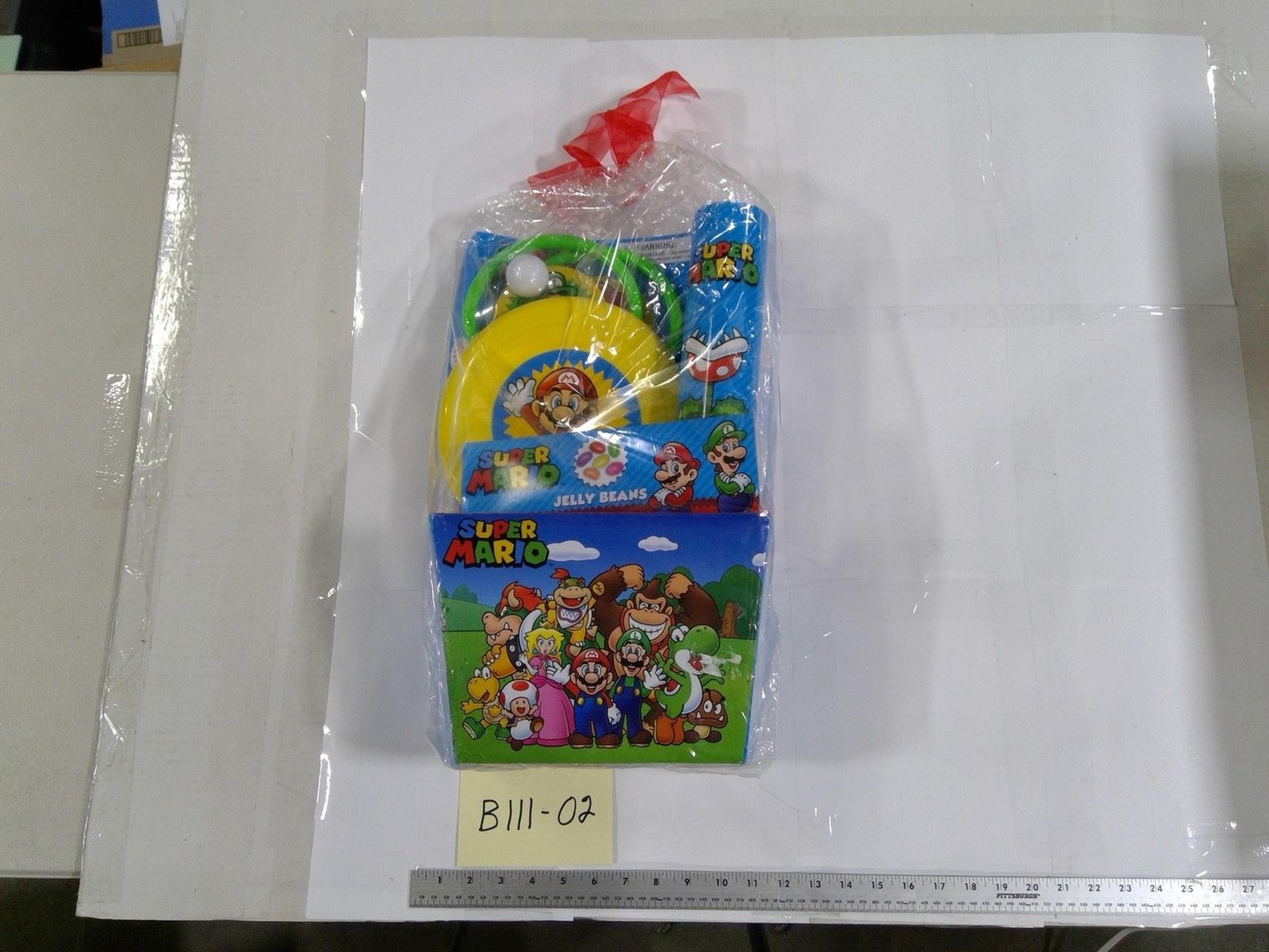 Super Mario Jelly Beans Candy Gift Set Small Blue Kids Birthday Party New