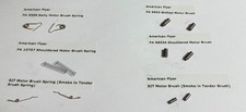 American Flyer Motor Brush & Motor Brush Spring Sample Kit (3 Pair) Made in USA!