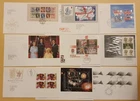GB - JOB LOT OF 9 FIRST DAY COVERS FDC's - 2000 - 2003 - ALL DIFFERENT - #3688