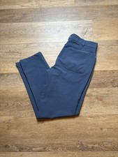 Walter Hagen Herren Performance 11 Pocket Golfhose 34 W 32 L blau