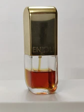 Vintage Enjoli Revlon 8 Hour Perfume Spray Mini 0.36 oz Half Full