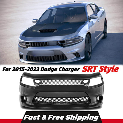 FOR 2015-2023 Dodge Charger SRT-8 SRT Hellcat FRONT BUMPER SET