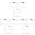 3 Pack Plastic Bird Cage Door Replacement Parts Supply Accessory