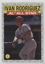 2021 Topps 1986 All-Star Baseball Platinum Anniversary 16/70 Ivan Rodriguez a2e