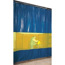 STEINER AWY68 Welding Curtain Wall, 8 ft H, 6 ft W 3FKP9
