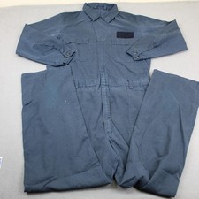 US Navy Coveralls Utility Flame Resistant Mens 46XL Blue FR Mechanic Coverall