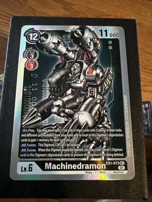 Digimon TCG Machinedramon Classic Collection EX1-073 SEC Regular Secret Rare x1