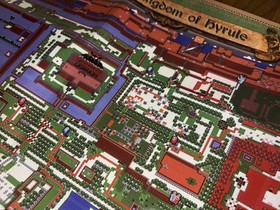 Zelda The Legend of Link  NES Complete  Light & Dark Hyrule Maps,  Manual, Box