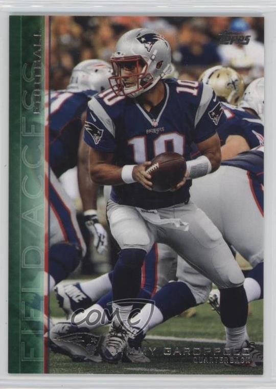 2015 Topps Field Access Green 18/50 Jimmy Garoppolo #182 2e0