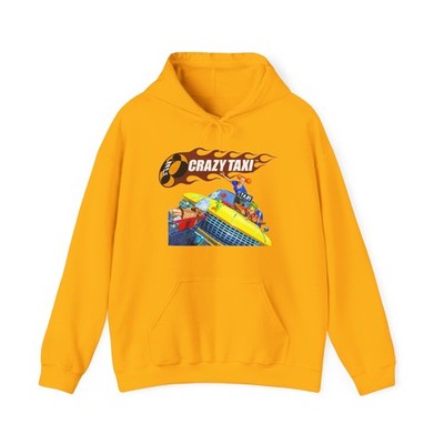 Crazy Taxi Dreamcast Arcade Cover Art Unisex Heavy Blend  Hooded Sweatshirt