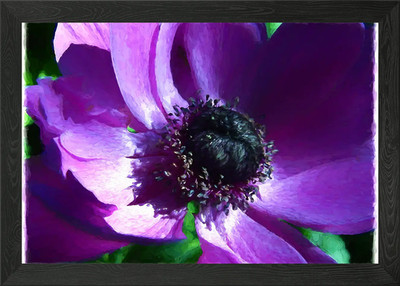 Sommerblüte gerahmtes Wandbild Poster Leinwanddruck Bild